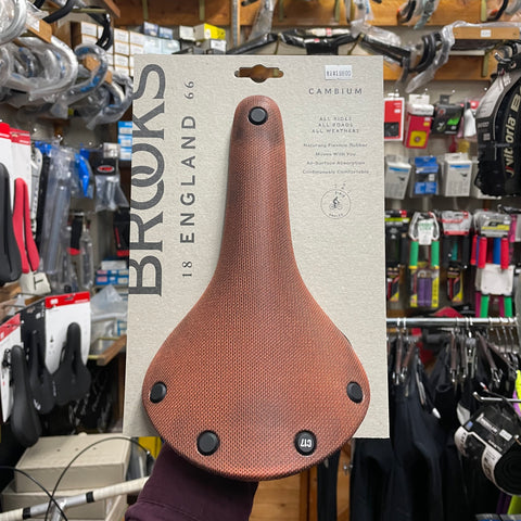 BROOKS CAMBIUM C17 SADDLE Orange - ブルックス カンビウムC17サドル オレンジ - 高知の自転車専門店 Cycling Shop ヤマネ